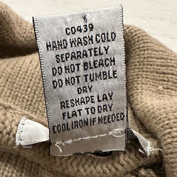 LaSeine Poncho Sweater Ruana Wool Blend Size Small - Picture 5 of 5